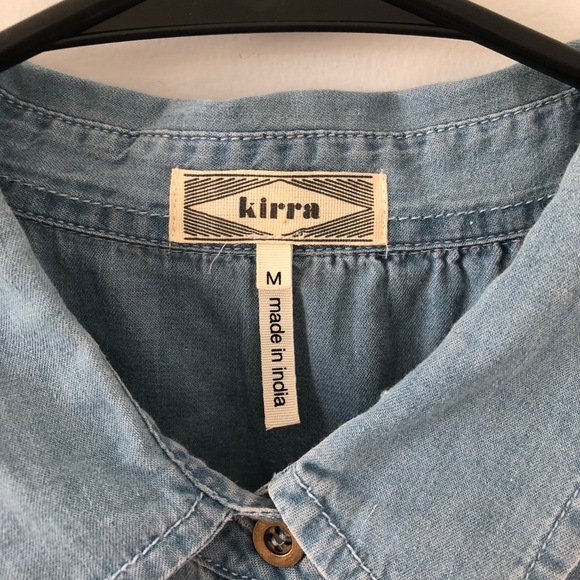 Kirra Cutout Denim House Dress - Picture 5 of 7